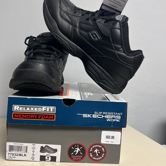 Sketchers Work Shoe 9 - Picture 2 of 5